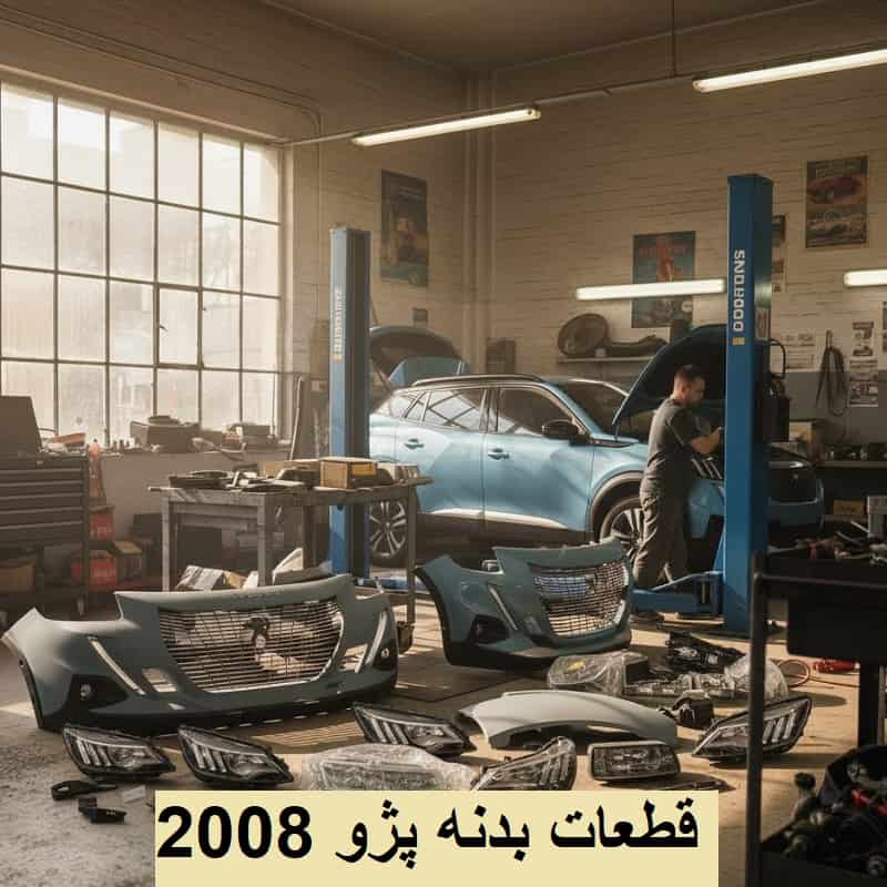 قطعات بدنه پژو 2008